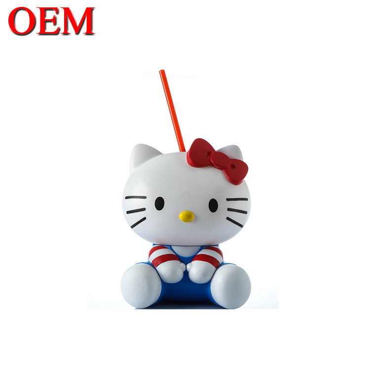 Custom Spider-Man 3D-model fles OEM karakter vorm stro beker gemaakt ABS 50oz Cup Factory