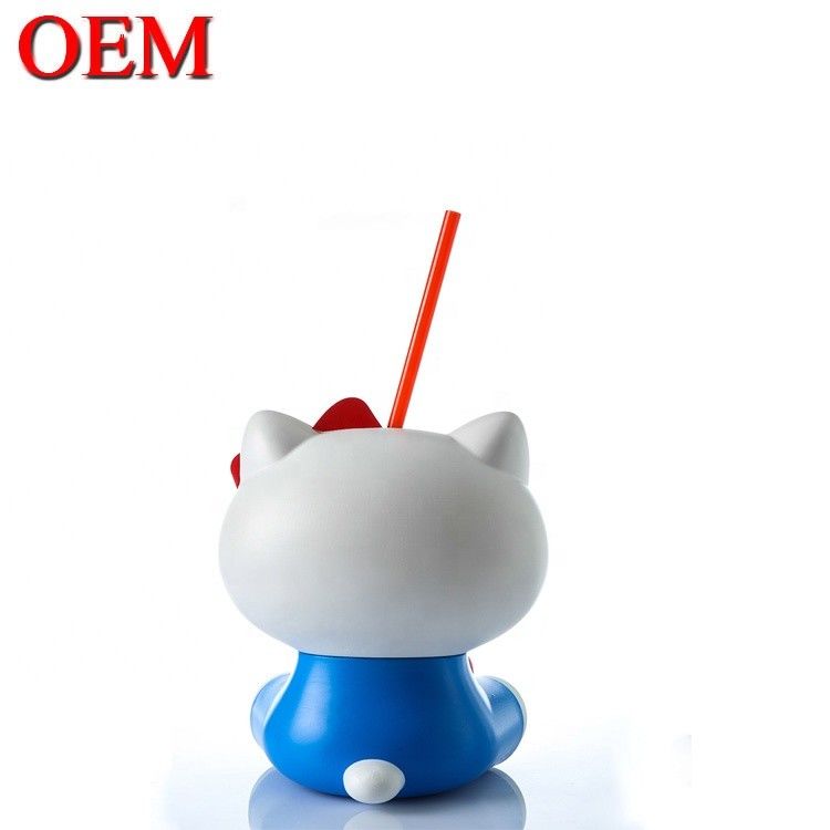 Custom Spider-Man 3D-model fles OEM karakter vorm stro beker gemaakt ABS 50oz Cup Factory