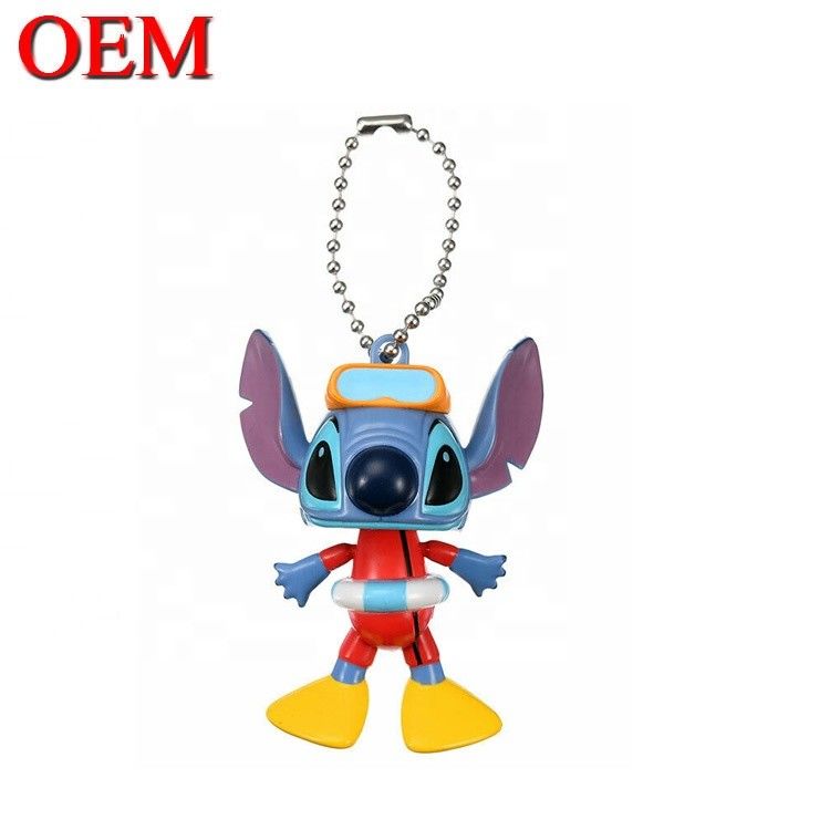 Custom Pvc Figuur Leverancier Custom Key Holder OEM Cartoon Toy Keychain FAMA Factory