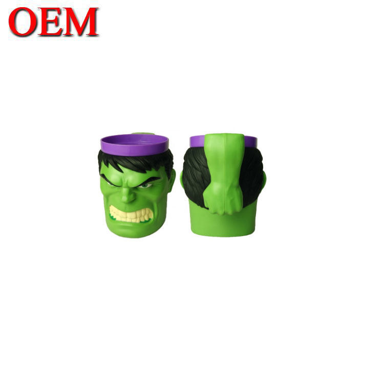 Custom Plastic Cup 3D Mugs Summer Ice Water Cup Frosty Gel Double Wall Freezer Gel Cup