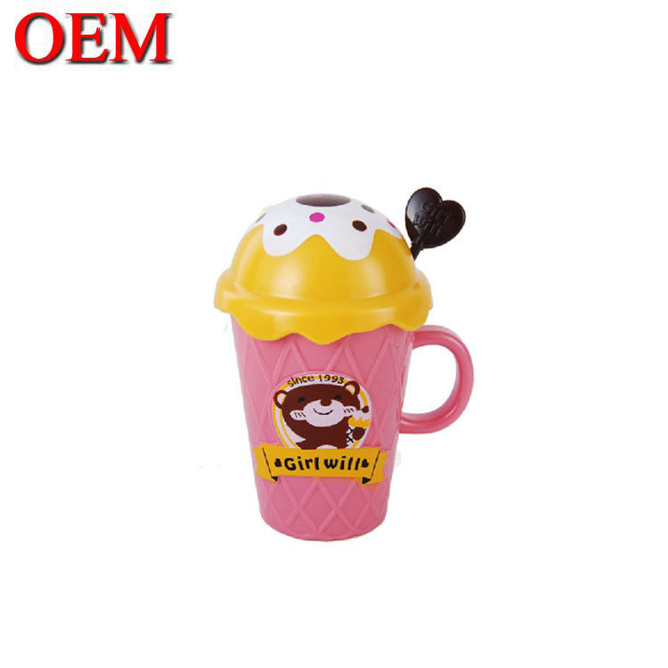 Custom Plastic Cup 3D Mugs Summer Ice Water Cup Frosty Gel Double Wall Freezer Gel Cup