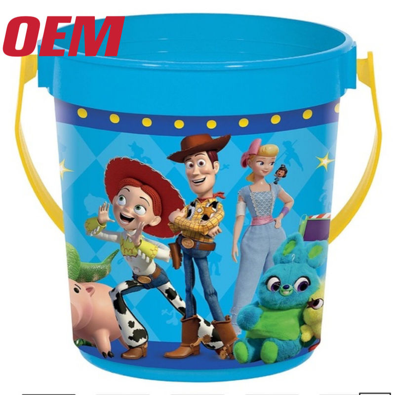 Op maat gemaakt speelgoed Auto vorm Popcorn Bucket OEM 60oz Popcorn Plastic Container Maak Hight Quality karakter Popcorn Box