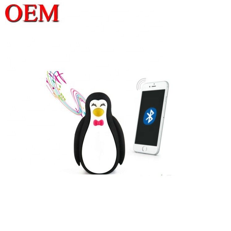 Custom Mini Figure Toy Portable Bluetooth Speaker OEM Cute Cartoon Music Player Leverancier