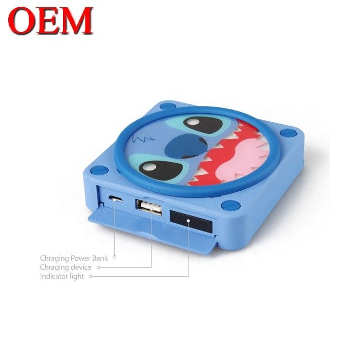 Gepersonaliseerde 3D cartoon mobiele telefoon powerbank draagbare oplader powerbank oplader bank