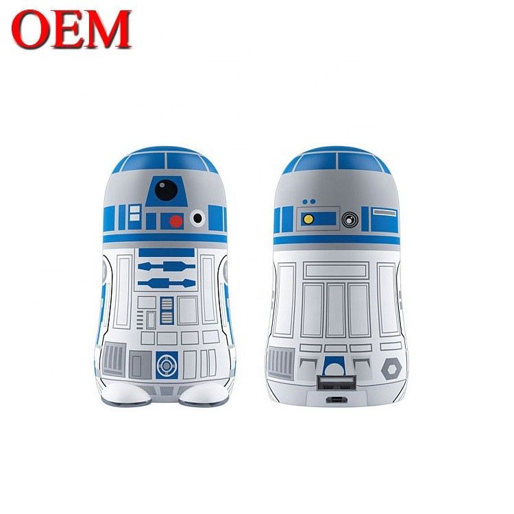 Gepersonaliseerde 3D cartoon mobiele telefoon powerbank draagbare oplader powerbank oplader bank