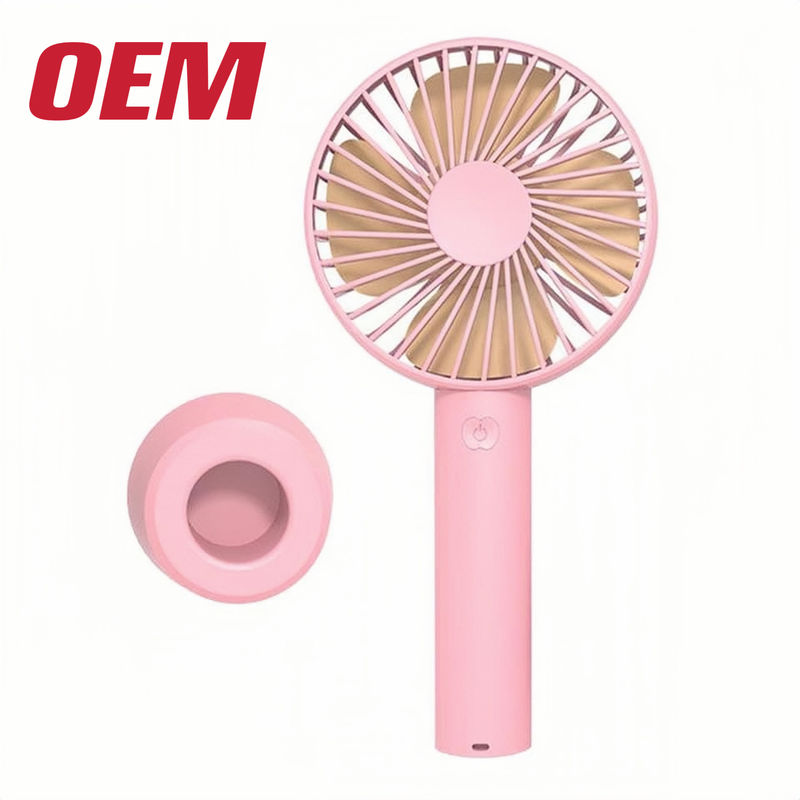 Op maat gemaakte USB cartoon ventilator OEM zomer draagbare ventilator gemaakt USB mini koelventilator met cadeaubon