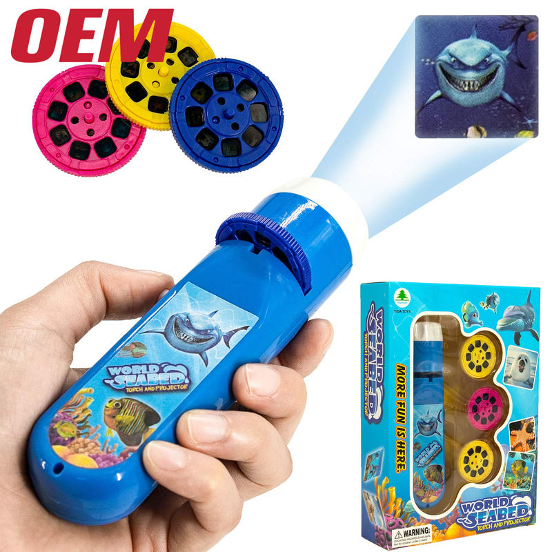 Op maat gemaakte tekenfilmprojector Nachtlichtprojector Baby Bedtime Story Projector