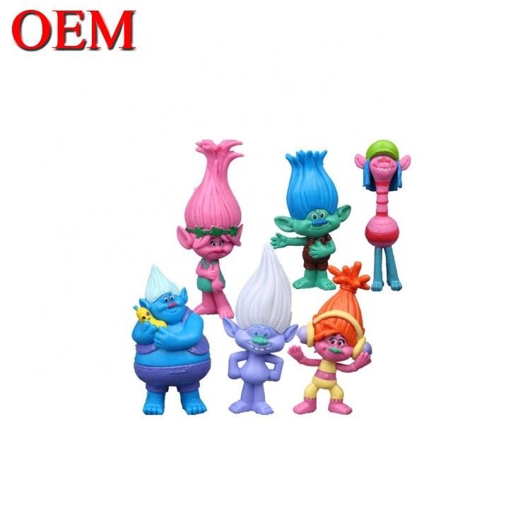 Custom Christmas Cake Topper Toys Set OEM Verjaardagsfeest Cupcakes Figurines Bobble Heads Toys Doll Set