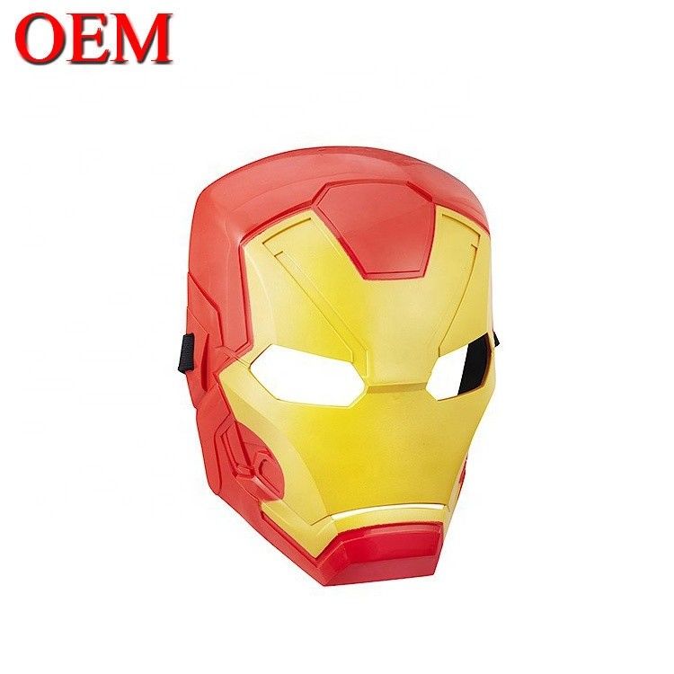 Custom Halloween Masks PVC Superhero Spider Iron Hero Hulk Captain America Masks Cosplay kostuums Gezichtmasker