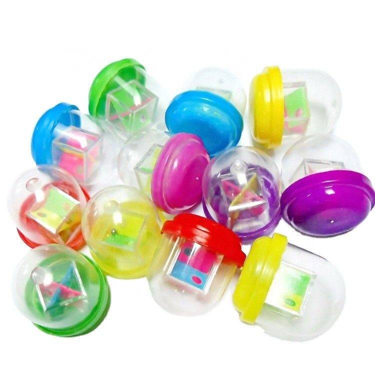 Op maat gemaakte capsule speelgoed bulk plastic speelgoed capsule kleine oem fabriek maken pvc speelgoed