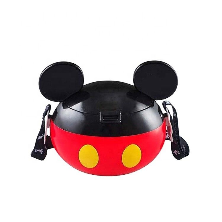 OEM Plastic 3D diervormige op maat gedrukte popcorncontainerbeker met deksel