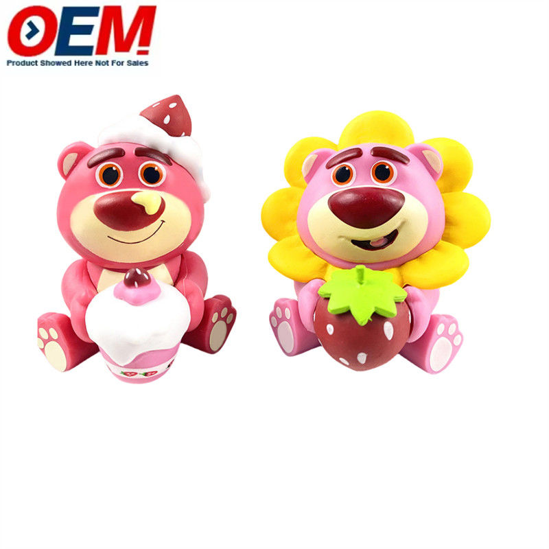 Op maat gemaakt Plastic Silicone Toys OEM 3D Soft Squishy figuur karakter Toys Fabriek speelgoed fabrikanten