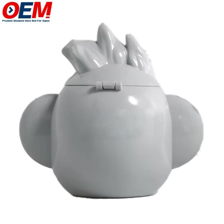 Custom plastic popcorn emmer cartoon karakter ontwerp voor film snack cup holder