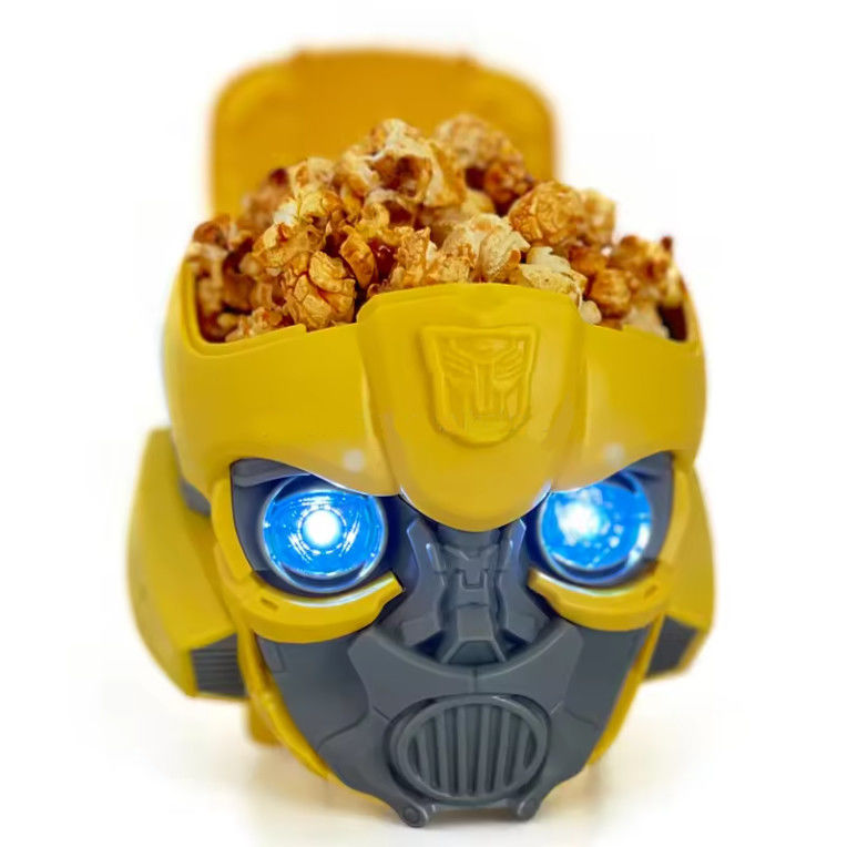 Aangepaste kleur cartoon personage popcorn container voor movie theater snack