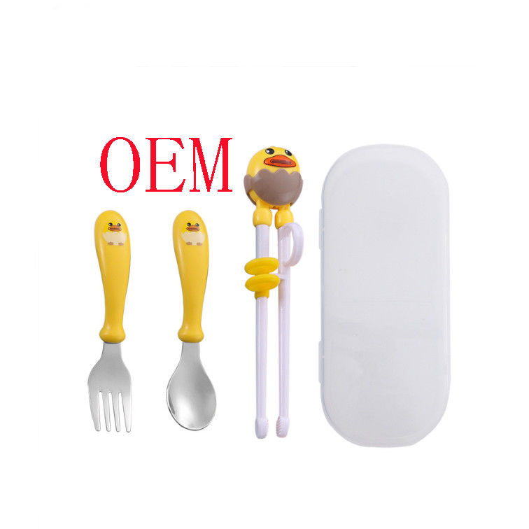 Custom Lepel Grappig Silicone Kinderen Kinderen Trainer Wasbaar Herbruikbaar Thuis Leren Baby Cartoon Leren Herbruikbaar Leren