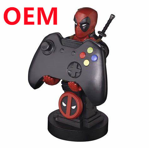 Custom Action Figure Desk Phone Holder Made 18cm Height Cute Cartoon Animal Portable Phone Holder Cartoon Phone Stand