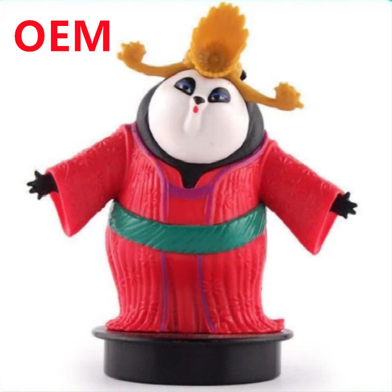 Op maat gemaakt 3d PVC speelgoed OEM Plastic Collection Anime personages maken 10 cm hoog schattig meisje figuur