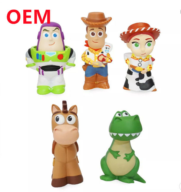 Op maat gemaakt 3d PVC speelgoed OEM Plastic Collection Anime personages maken 10 cm hoog schattig meisje figuur