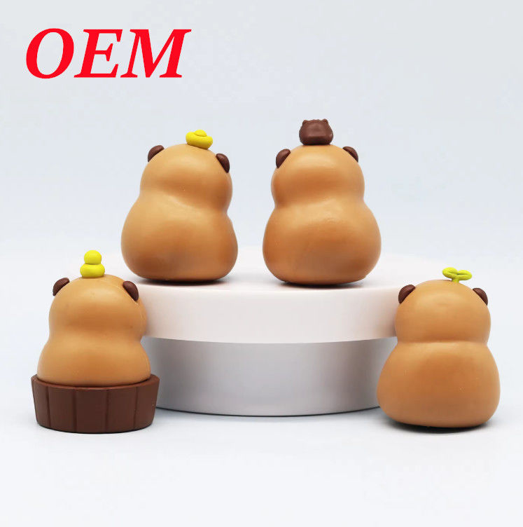 Blind box Capybara decompressie bad dolfijn touch vis auto decoratie