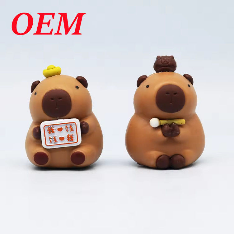 Blind box Capybara decompressie bad dolfijn touch vis auto decoratie