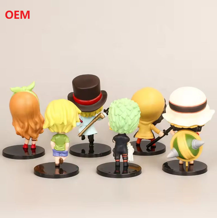 Cartoonmodellen Actie Figuur Anime Figuur Speelgoed voor decoratie in aangepaste kleuren