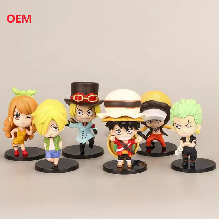 Cartoonmodellen Actie Figuur Anime Figuur Speelgoed voor decoratie in aangepaste kleuren