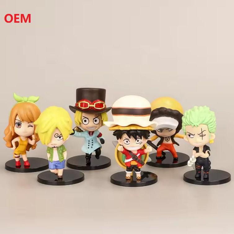 Cartoonmodellen Actie Figuur Anime Figuur Speelgoed voor decoratie in aangepaste kleuren