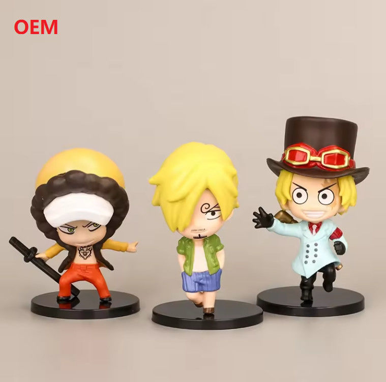 Cartoonmodellen Actie Figuur Anime Figuur Speelgoed voor decoratie in aangepaste kleuren
