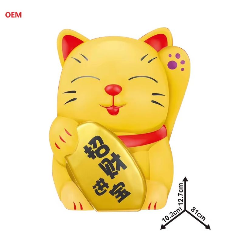 OEM geaccepteerd Lucky Cat Coin Bank Money Box voor kinderen Customized Color Note Alleen OEM