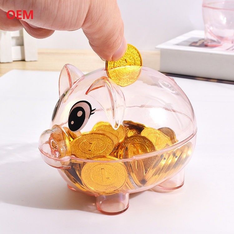 Gepersonaliseerde Kleur Schattige Piggy Bank Gelddoos voor Kinderen Gift Port of Delivery Shenzhen
