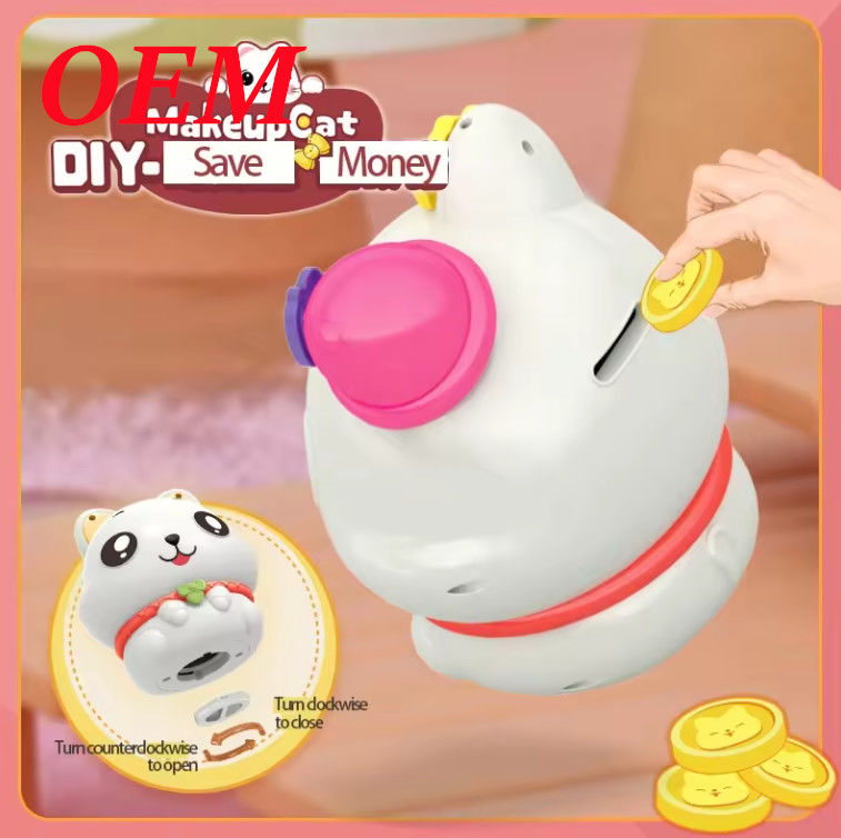 OEM Mooie Piggy Bank Munt Bank Gelddoos voor kinderen geleverd door klant Aanpasbaar