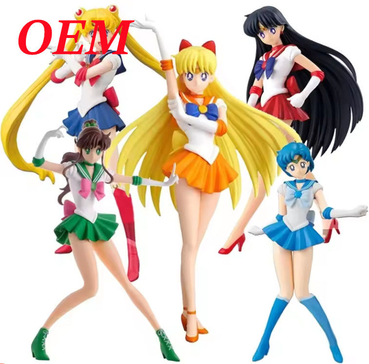 Op maat gemaakte pvc figuur anime actiefiguur geleverd door klant Home Decor Art Toy