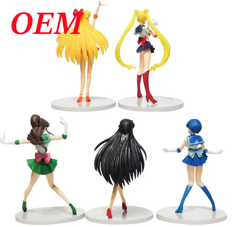Op maat gemaakte pvc figuur anime actiefiguur geleverd door klant Home Decor Art Toy