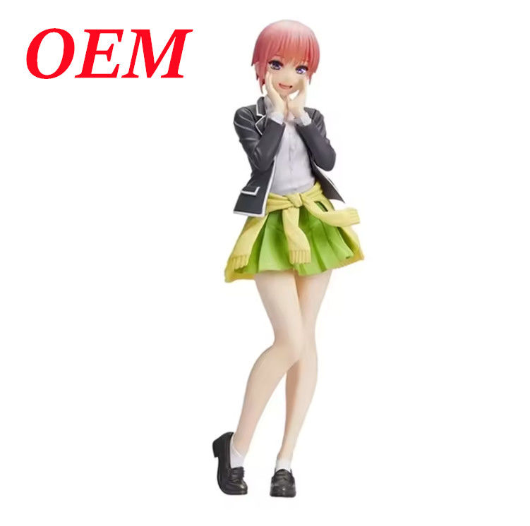 Gepersonaliseerde PVC Figuur Anime Actie Figuren voor Home Decor Art Toy Injectie Proces