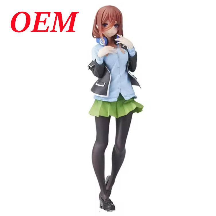 Gepersonaliseerde PVC Figuur Anime Actie Figuren voor Home Decor Art Toy Injectie Proces