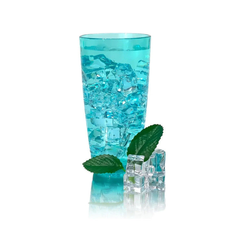 Acryl tumbler met deksel en stro dubbele wand gemengde kleur herbruikbare plastic bekers met uw eigen ontwerp