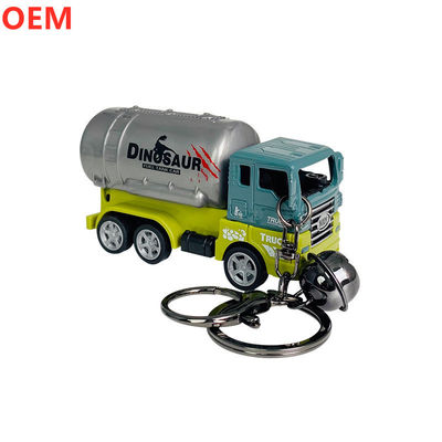 Custom 3d PVC kunststof cartoon sleutelkettingen OEM design schattig mini auto kunststof sleutelkettingen