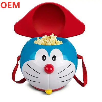 OEM Custom Nieuwe stijl 3D schattig tekenfilm Plastic Popcorn Bucket