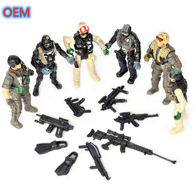 OEM 3d Joy Action Figuur Speelgoed Custom Plastic Soldier Figuur Figuur Militaire Figuur