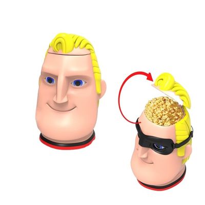 Op maat gedrukt filmster Plastic popcorn container emmer met deksel