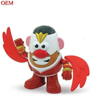 Speelgoedproductie maatwerk speelgoedontwerp OEM PVC Film Figuur Aardappelkop 3D Speelgoed maatwerk action figure