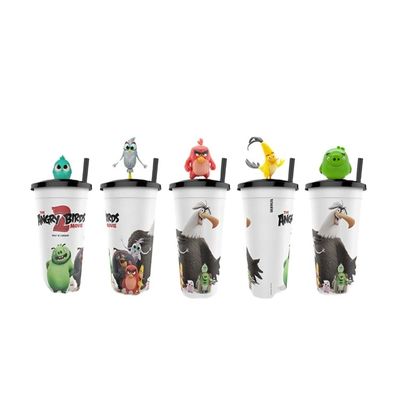 Aanpassen van uw eigen kunststof 3d Figurine Cup Topper Figurine Toy Cup