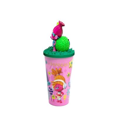 OEM 3D Collectieve Designer Speelgoed Custom Je eigen Plastic Cup 3D Cartoon Drink Cup