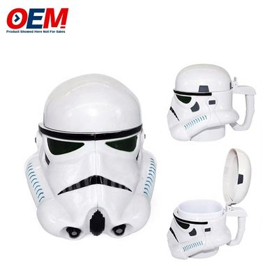 Gepersonaliseerde Plastic 3D Animal Cup Plastic Monkey Cup maak je eigen desgin cup speelgoed