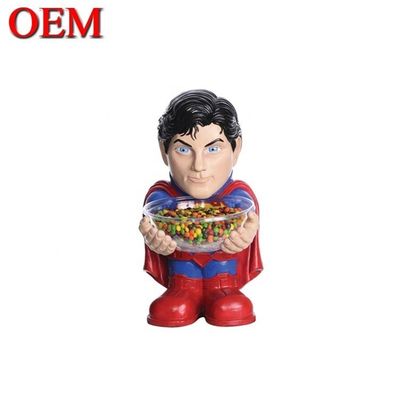 OEM Factory Customise Superhero Sugar Bowl Holder In Hand aangepast figuurtje speelgoed