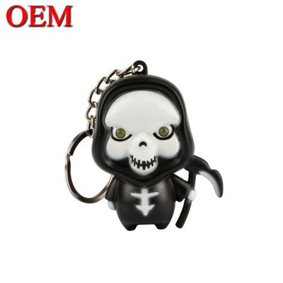 OEM Logo Soft PVC 3D Sleutelhanger Custom Animal Sleutelhanger Figuur eigen ontwerp Sleutelhangers