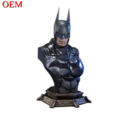 Custom Toy Manufacturer custom 3D Bat-Man Toy Money Box Figures oem plastic beeldje