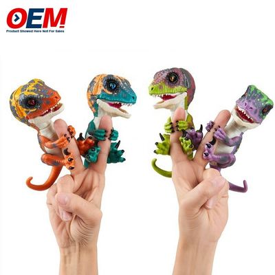 Op maat gemaakte mini plastic dinosaurus speelgoed mini figuur