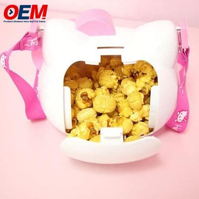 Custom Plastic Popcorn Bucket Popcorn Container Cup Bucket 3D Design Figuurlijke Anime