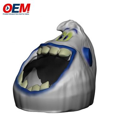 Custom PVC speelgoed OEM 3D Concept SmallFoot Popcorn Bucket Food Popcorn Bucket
